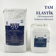 Point Boya WATER FLEX SF-2K Tam Elastik - Çift Komponentli İzolasyon Malzemesi (20 kg Toz + 10 kg Sıvı)
