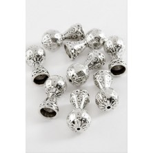 Zero Land Nrzsnt Çiçek Tesbih Atı 50 Gram - Gümüş Rengi