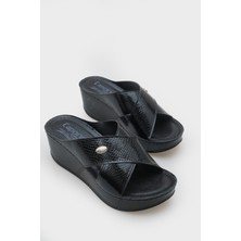 Capone Outfitters Kaja 6175 Kadın Çapraz Bant Terlik