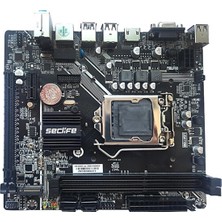 Seclife H81DA1 Intel LGA1150 H81 DDR3 Matx Anakart 1 GB Ram Kapasitesi 1008 MHz Oyun ve Tasarım Uyumlu