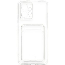 Epilons Redmi Note 12 4g Kılıf Kart Şeffaf Silikon - Şeffaf