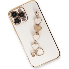 Epilons Iphone 14 Kılıf Esila Silikon - Beyaz