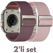 PSGT Set 2'li Apple Watch Band Uyumlu 38-40-41MM ve S10 S11 42MM Climber Kordon Sport Kayışı