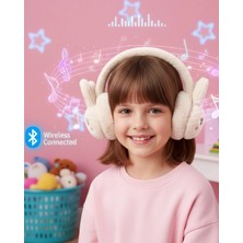 Hsc Bilişim Kablosuz Peluş Bluetooth Kulaklık Mikrofonlu Şarjlı Müzik Çalar