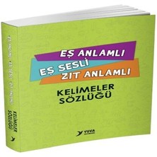 Yuva Eş Anlamlı Eş Sesli Zıt Anlamlı Kelimeler Sözlüğü KPSS Sınıfı için 2024 Basım Tekil Ürün