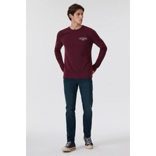 Lee Cooper Jagger Erkek Slım Straıght Dar Kesim Normal Bel Düz Paça Jean Pantolon Yeşil