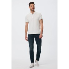 Lee Cooper Jagger Erkek Slım Straıght Dar Kesim Normal Bel Düz Paça Jean Pantolon Yeşil