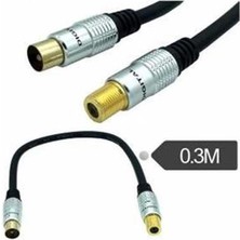 Hytech HY-P610 1.5mt RG6U6 F-M To 9.5 Tv F Kablo