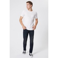 Lee Cooper Jagger Erkek Slım Straıght Dar Kesim Normal Bel Düz Paça Jean Pantolon Yeşil