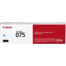 Canon CRG-075 Y Sarı 1.300 Sayfa Toner MF664