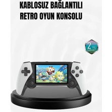 No35 4.3 Inç Ekranlı Retro Oyun Konsolu – 64 GB Hafızalı, Şarjlı ve Multimedya Destekli