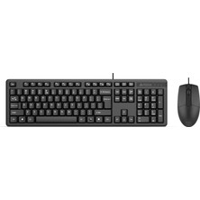 A4 Tech KR-3330S Silent Q USB Fn-Multimedya Klavye + Optik Mouse Set Sessiz