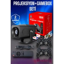 No35 Bluetooth ve Yüksek Çözünürlükle Donatılmış Kompakt Projeksiyon Cihazı