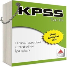 Delta Kültür Kpss Tarih Strateji Kartları