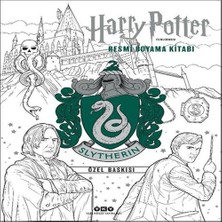 Harry Potter Filmlerinden Resmi Boyama Kitabı – Slytherin Özel Baskısı