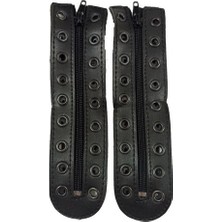 İstikamet Askeri Bot Fermuar - Siyah Askeri Bot Fermuari - Bot Bağcık Fermuarı Aparatı