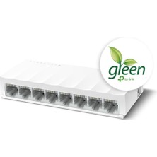 Tp-Link LS1008 8 Port 10-100 Mbps Switch 1 GB DDR Ram Kapasitesi 1008 MHz Yüksek Performans
