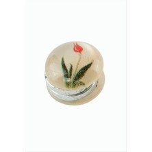 Zero Land Nrzsnt Lale Kupa Eşarp Mıknatısı 1 Adet - Sarı