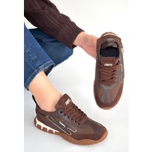 Efe Avm Huer Kahverengi Nubuk Bağcıklı Spor Ayakkabı - Lisinya