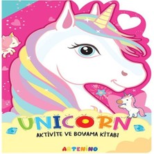 Unicorn - Aktivite ve Boyama Kitabı Serisi