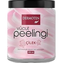 SHC4200 Dermoten Body Scrub Çilekli Vücut Peelingi 250 ml