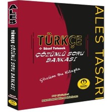 Tasarı Ales Türkçe Sözel Yetenek Soru Bankası Çözümlü