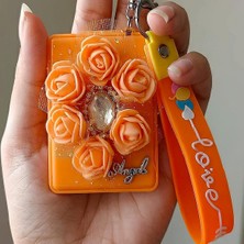 Bontexs Kadın Kişisel Bakım Makyaj Tazeleme, Çanta Süsü, Hediyelik  Anahtarlıklı  Ayna Silikon Bilek Askısı  Anahtarlık