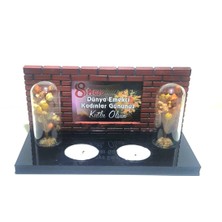 Bay3 Hobi Kadınlargünü Özel Hediyelik, Mumluk