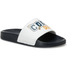 Yellow Kids DUDE 2FX Beyaz Erkek Çocuk Terlik