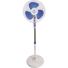 Rubenis 55 W Güçte Mavi Renkli Ayaklı Vantilatör Rba-05 Düşük Ses ve Kullanışlı Tasarım