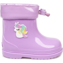 Igor W10253 BIMBI UNICORNIO Lila Kız Çocuk Yağmur Çizmesi