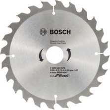Bosch Daire Testere Bıçağı 190*30 mm 24 Diş Tungsten Karbür Malzeme ile Yüksek Performans