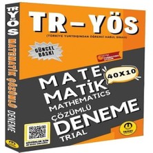 Tasarı Tr Yös Matematik 40X10 Çözümlü Deneme