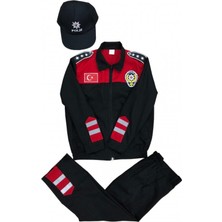 Işık Erkek Çocuk Kırmızı Yunus Polis Takımı Kırmızı 7-8 Yaş