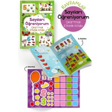 Kavramlar – Sayıları Öğreniyorum – Çıkartmalı Etkinlik Kitabı - 3 Yaş +