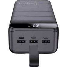 Kyops Powerbank Çoklu Şarj Girişi 50.000 Mah Taşınabilir Dijital Göstergeli - Lisinya
