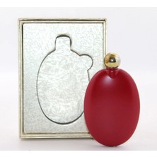 Ecoport Paslanmaz Çelik Yuvarlak Matara Kırmızı Renk