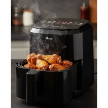 Getittir Yağsız Pişirme Teknolojili 4l Cam Hazneli Dokunmatik Airfryer 1360W - Lisinya