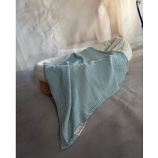 Elias Baby Organik Müslin Çift Katlı %100 Pamuk Müslin Yeni Doğan Örtüsü 75X75 cm
