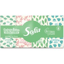 Sofia Cep Mendil 8'li 3 Adet