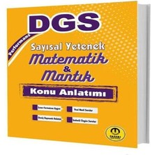 Tasarı Yayınları Dgs Performans Sayısal Yetenek Matematik Mantık Konu Anlatımı
