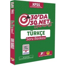 Tasarı Yayınları Kpss Türkçe 30 Da 30 Net Garanti Soru Bankas