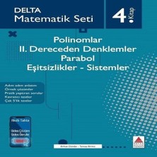 Matematik Seti 4.kitap - Polinomlar-2. Dereceden Denklemler - Parabol - Eşitsizlikler - Si