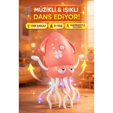 Trust Store Dansçı Kali Müzikli Işıklı Hareketli Ahtapot USB Şarjlı Akıllı Dans Eden Oyuncak