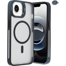 Epilons Iphone 16E Flet Lens Magsafe Kapak - Siyah