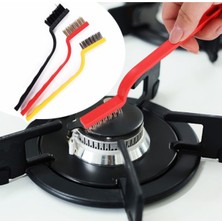 Feyza Design 3 Parça Tel Fırça Temizlik Seti, Pratik ve Etkili Temizlik Araçları
