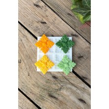 Braventa Collection Rufus Concept Kar Tanesi Çiçeği Dörtlü Mum Kalıbı (Silikon)