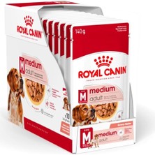 Braventa Collection Canin Medium Adult Gravy Yetişkin Köpek Yaş Maması 140 gr x 10 Adet