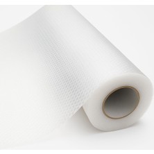 Braventa Collection Orret Home 10 M×45 cm Eva Pıtırcık Raf ve Çekmece Örtüsü – Kesilebilir Şeffaf Silikon & Eva Kaymaz M