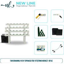 Newline Tam Donanımlı Yatay Topraksız Fide Yetiştirme Merkezi - Beyaz